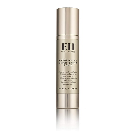 Emma Hardie 100ml Exfoliating Brightening Tonic with AHA & BHA, Reduces Signs of Ageing and Increases Skin Elasticity, Smooths & Revitalises Skin, Suitable for Sensitive