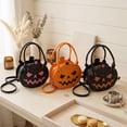 thumbnail image 3 of Leeye Crossbody Bag Halloween Pumpkin For Gothic Handbag Novelty Top Handle Satchel Purse With Removable Strap Cosplay Par Party, 3 of 6