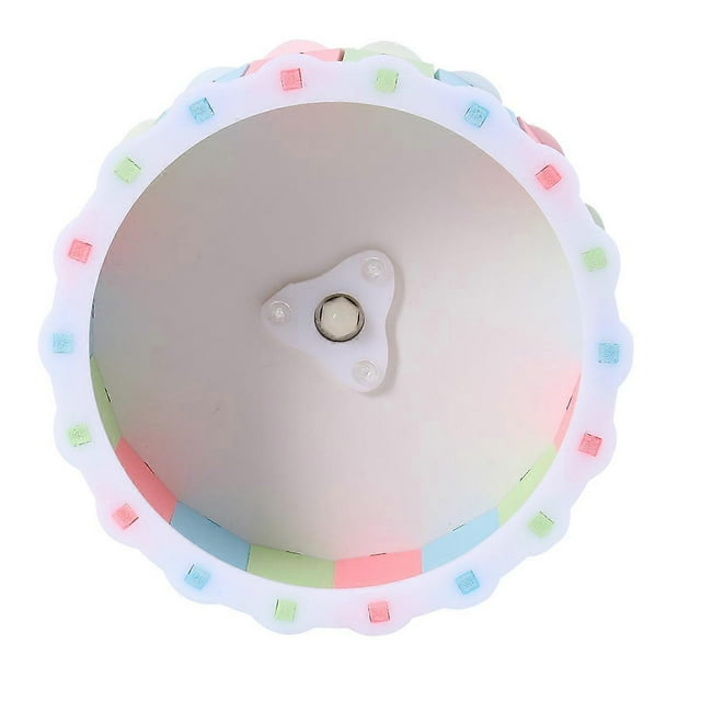 Small Pets Running Sports Exercise Jogging Hamster Mouse Mice Wheel Toys (Colorful)