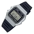 thumbnail image 3 of Reloj pulsera Casio Collection F-91WS-2CF Digital de Cuerpo Plateado para hombre Con Correa de Resina Color Negro, 3 of 6