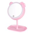 thumbnail image 1 of Espejo de tocador inteligente Led Hello Kitty favorito de moda con espejo de maquillaje de escritorio ligero para niñas, 1 of 4