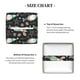 thumbnail image 5 of Balery Christmas cute deer old man Porta Pañuelos de Cuero con Estampado – Funda Moderna Cuadrada para Caja de Pañuelos, Dispensador 5x5x5'', 5 of 7