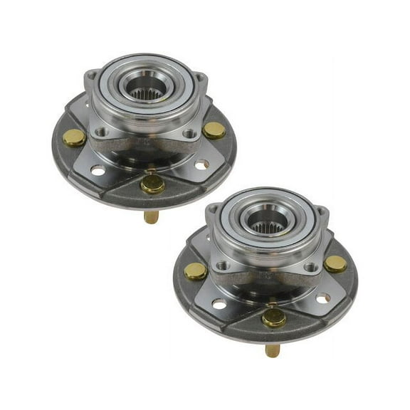 Front Wheel Hub and Bearing Kit 2 Piece - Compatible with 1997 Acura CL 2.2L 4-Cylinder