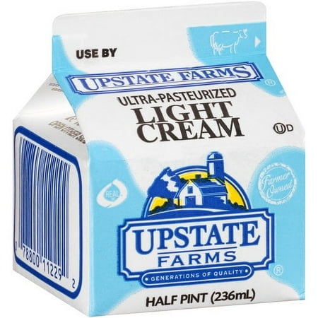 Upstate Farms Upstate Farms Light Cream, 0.5 pt