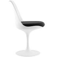 thumbnail image 2 of Modway Lippa Dining Vinyl Side Chair, Black, 2 of 4