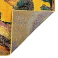 thumbnail image 7 of Unique Loom Haerfest Collection Area Rug - Guatemala (4' x 6' Rectangle Yellow/Blue), 7 of 7