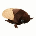thumbnail image 2 of Cicada Plush Doll Cartoon Stuffed Animal Plush Toy Soft Material for Kids Bedroom Decor, 2 of 9