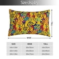 thumbnail image 2 of Kdxio Cotton Pillow Cases 16"x24" Pillowcases,Soft and Breathable Bedroom Pillow Cases-Dancing African Womens-No Pillow Core, 2 of 5