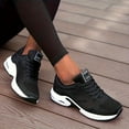 thumbnail image 5 of Espadrilles à Coussin d'Air Respirantes - Ultra Légères, Conception en Maille à Lacets, Chaussures de Course à la Mode pour Femmes - Confortables, Absorbant les Chocs, Antidérapantes et Faciles à Enfiler, 5 of 5