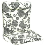 Jordan Manufacturing Outdoor Wrought Iron Dina Lounger Cushion, Multiple Patterns
