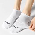 thumbnail image 2 of ManxiVoo Cushioned Cut Athletic Ankle Socks for Women Size Medium 1 Pack Daily Sports Wear, 2 of 7