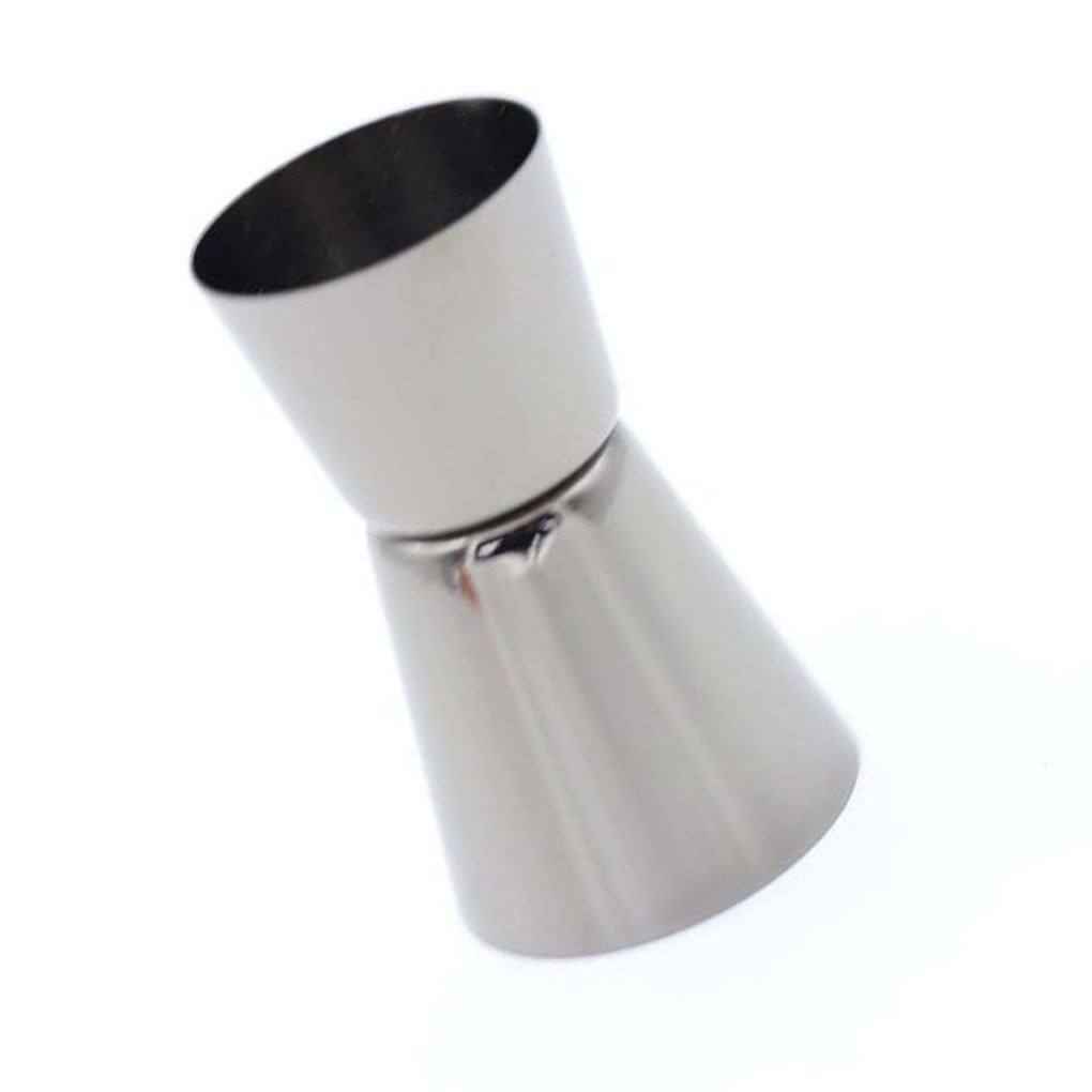 Stainless Steel Bar Pub Jigger Cocktail Whiskey Drink Measuring Cup Dual  Ends 15ml/30ml, Silver 