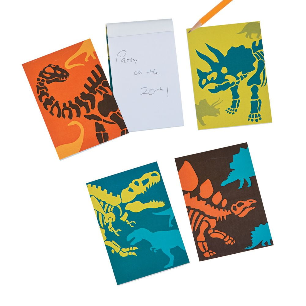 Dino Dig Notepads (2Dz) - Party Favors - 24 Pieces
