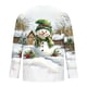 thumbnail image 5 of Blusas y camisas de manga larga con cuello redondo para hombre, estilo casual, cuello redondo, manga larga, camiseta con estampado navideño, blusa de poliéster para hombre., 5 of 5