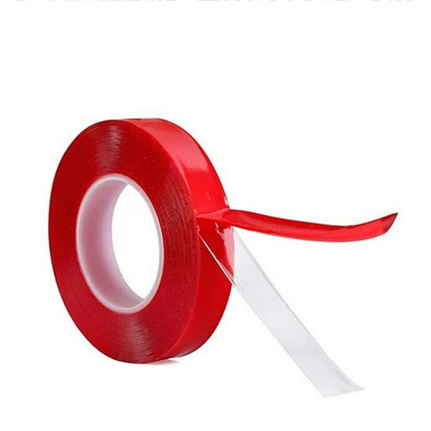 Acrylic Double Sided Adhesive Sticker 15mm 3 Meters Car Auto Tape Heavy Duty Mounting Tape Clear Weatherproof Heat Resistance Industrial Outdoor Tape Walmart Com Walmart Com