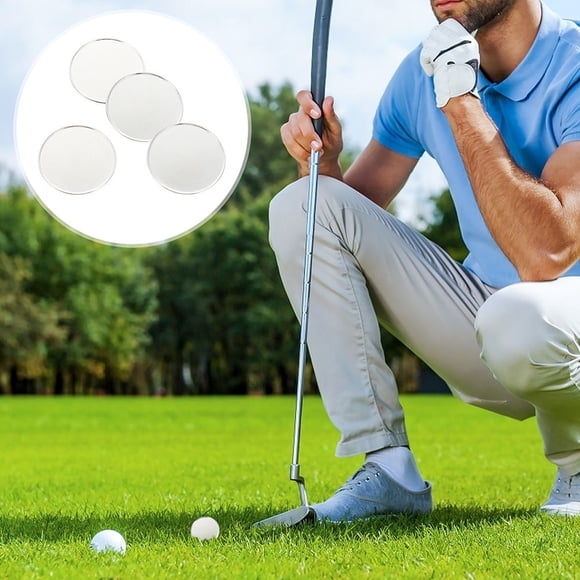 WEUVEB 5Pcs Ball Marker Golf Iron Simple Design Golf Players