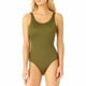 thumbnail image 3 of Gibobby Bañador de una pieza Top sexy para mujer Yoga Fitness Casual Apretado Cuello redondo Deportes Gimnasio Chaleco para mujer Traje de baño(B,M), 3 of 5
