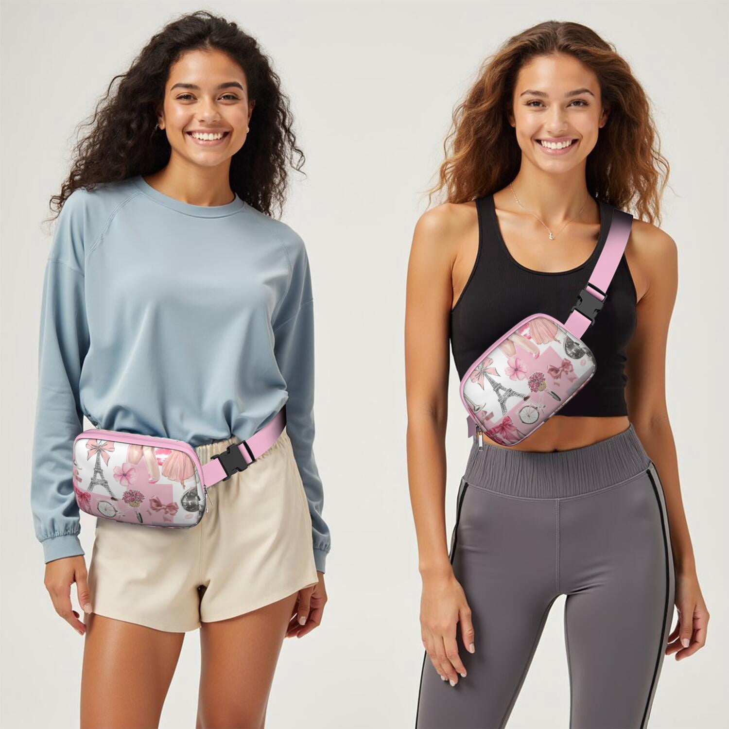 Adventure Awaits Fanny Pack – Vintage Travel Belt Bag for Women Who Love Exploring, Journeying & Vacations
