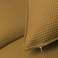 thumbnail image 5 of Classic Waffle Mustard Coverlet Set Super King, 5 of 5