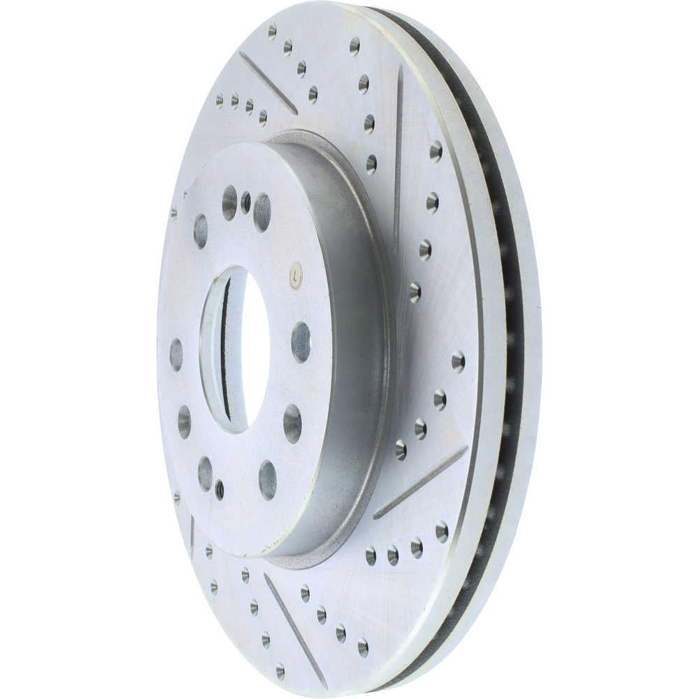 StopTech Select Sport 07-11 GM Silverado 1500 Slotted and Drilled Left Front Rotor Fits select: 2005-2019 CHEVROLET SILVERADO, 2007-2018 CHEVROLET TAHOE