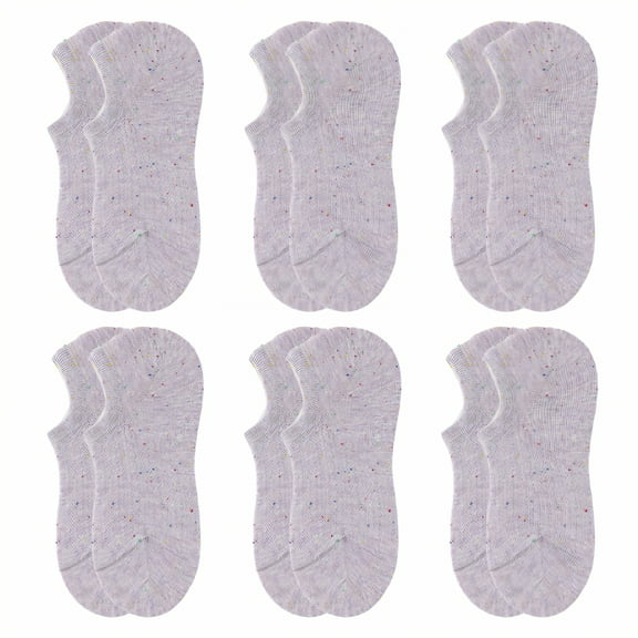 TELOLY 12Pairs Ankle Socks for Women,100%Cotton Ankle Socks for Women 9-12,Womens Hiking Socks