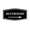 Black, variant on Fancy Restrooms Right Arrow Sign (Blue) - Small