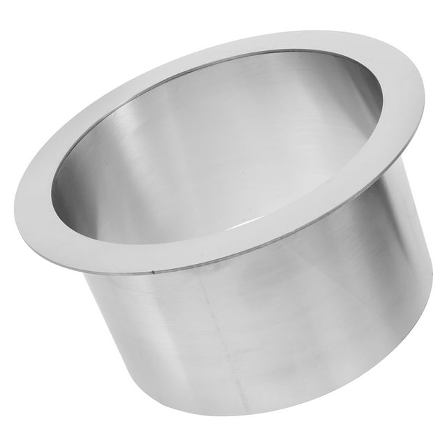 Miangastore Support de Poubelle de Comptoir Rond en Acier Inoxydable Lisse Petite Poubelle