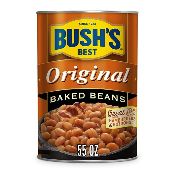 2 Pack - Bush's Best Original Baked Beans - 55 oz Packaging may vary