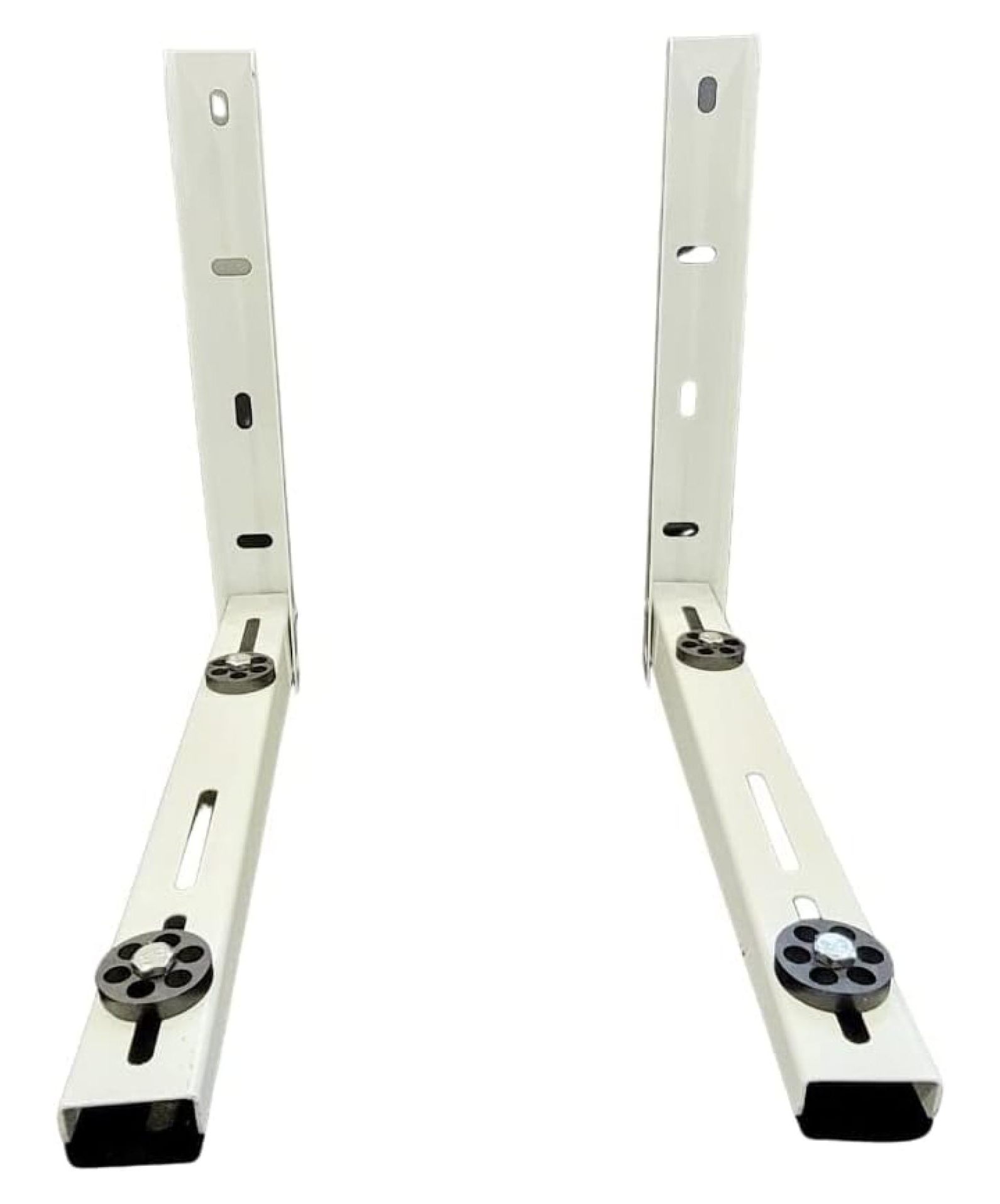 Heavy Duty Outdoor Bracket-Steel Plate, ,Air Conditioner Support Brackets, Bracket Stand for Mounting Mini Split Fits 7000-12000 Btu Units,Two-Way mounting Design,Support up to 260lbs.