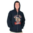 thumbnail image 3 of Popeye Cartoon Best Dad Ever Father Zip Hoodie Sweatshirt Men Brisco Brands S, 3 of 6