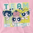 thumbnail image 2 of Powerpuff Girls Awesome Block Women's T Shirt, Pink, Large, 2 of 6