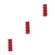 thumbnail image 5 of Soporte para tacos Matsuzay Taco Holder Estante en forma de onda Rojo tipo de plástico, 5 of 6