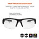 thumbnail image 2 of Gafas de seguridad Ergodyne Skullerz Dagr con lentes transparentes antivaho, 2 of 8