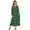 Green and Red - Christmas Snowflake, variant on DISNIMO Christmas Tree Snowman Print Nightgown for Women Long Sleeve Nightshirt Full Length Sleepwear V Neck Soft Night Gowns, S