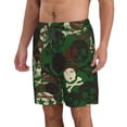 thumbnail image 2 of Pofeuu Camouflage Skull Prin Men's Swim Trunks Quick Dry Bathing Suit Swimming Board Shorts Mesh Lining Beach Swimwear-XX-Large, 2 of 6