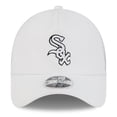 thumbnail image 2 of Men's New Era White Chicago White Sox 2026 Batting Practice Apex 9FORTY Adjustable Trucker Hat, 2 of 5