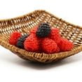 thumbnail image 5 of 24 PCS Artificial Fake Raspberry, Kitchen and Balcony Fake Raspberry Decoration, Realistic Raspberry Arrange Wedding Party, Shooting Props Raspberry Display, 5 of 6