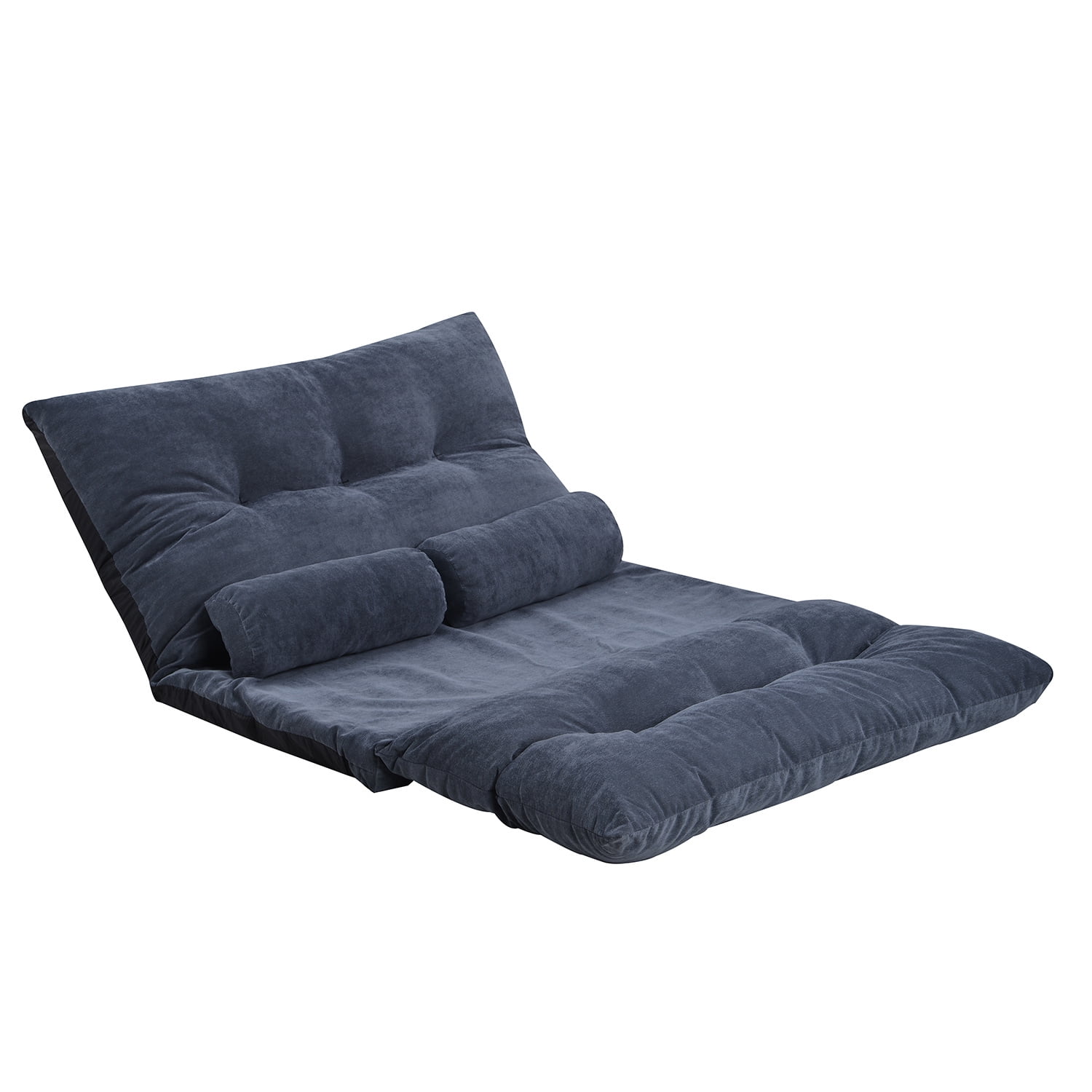 3 in 1 Lazy Sofa, Adjustable Folding Futon Sofa Upholstered Sofa with