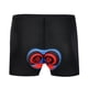 thumbnail image 1 of Pantalones cortos de ciclismo acolchados para hombres y mujeres, gruesos, transpirables, elásticos, ajustados para bicicleta, 1 of 7