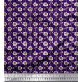 thumbnail image 1 of Soimoi Poly Georgette Fabric Artistic Floral Printed Craft Fabric by the Yard 52 Inch Wide, 1 of 3