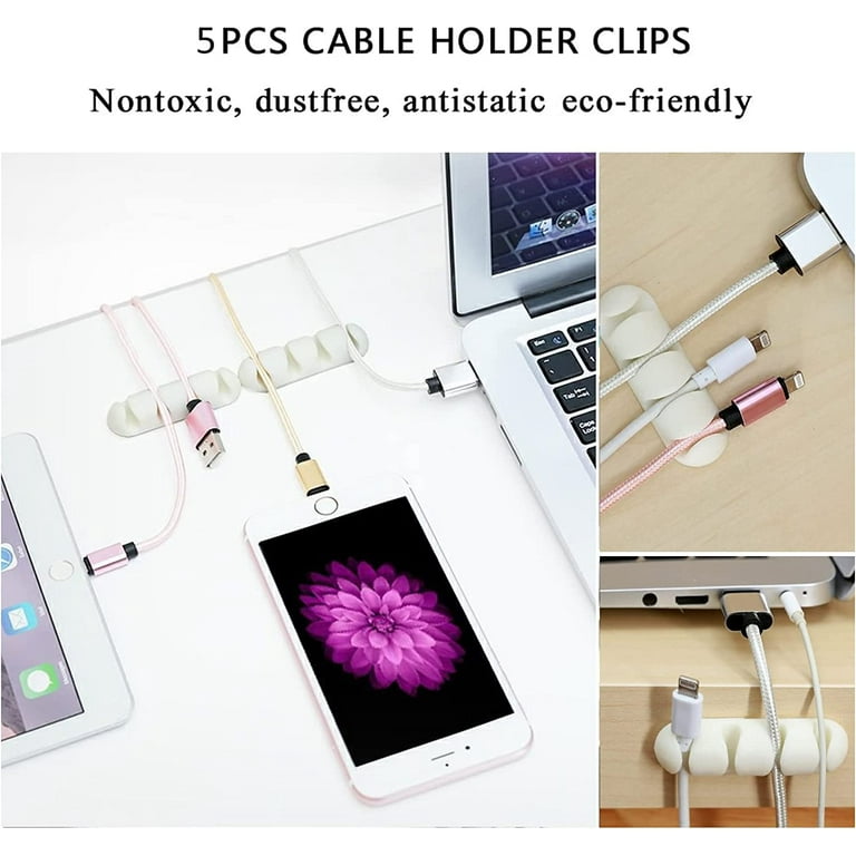 Sleeved 2024 cable clips
