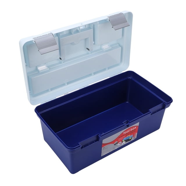 Caja de Almacenamiento Multifuncional Bling Bling Doble Capa con Mango Ergonómico