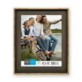 thumbnail image 1 of Hauz FRM7333 - 8x10 Picture Frame Dark Oak & Aged Metal, 1 of 2