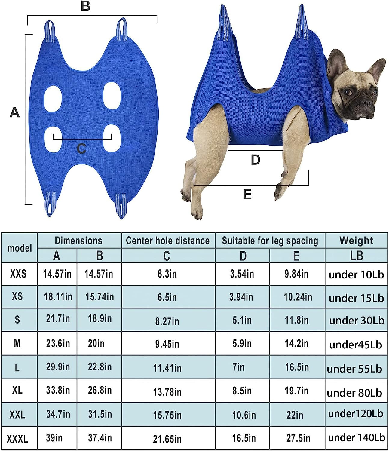 BEST Supet Dog Grooming Hammock for Dog and Cat, Relaxation Pet
