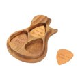 thumbnail image 4 of Amdohai Boîte à Pics pour Guitare en Bois Forme de Guitare 3 Compartiments, 4 of 8