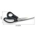 thumbnail image 2 of MODANU Pinking Shears for Fabric 9 inch Right and Left Handed Pinking Shears (Serrated 5mm, Black), 2 of 6
