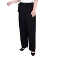 thumbnail image 2 of Plus Size Belted Scuba Crepe Pants, 2 of 4