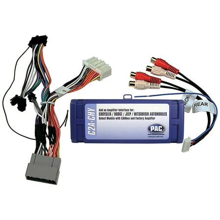 - PAC Amplifier integration interface for Chrysler LSFT CAN Bus vehicles