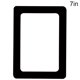 thumbnail image 1 of Adhesivo para marco de pared de fotos, marco de fotos de PVC de 2 capas, adhesivo extraíble para arte fotográfico para el refrigerador de la sala de estar, negro, 7 " kenally LF0072-13B, 1 of 6