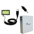 thumbnail image 1 of Gomadic High Capacity Rechargeable External Battery Pack suitable for the Magellan Roadmate 9250 T LM - Portable Charger with TipExchange Technology, 1 of 4
